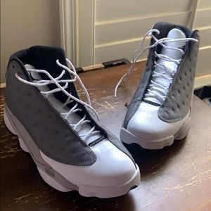Jordan 13s wolf grey (worn once)